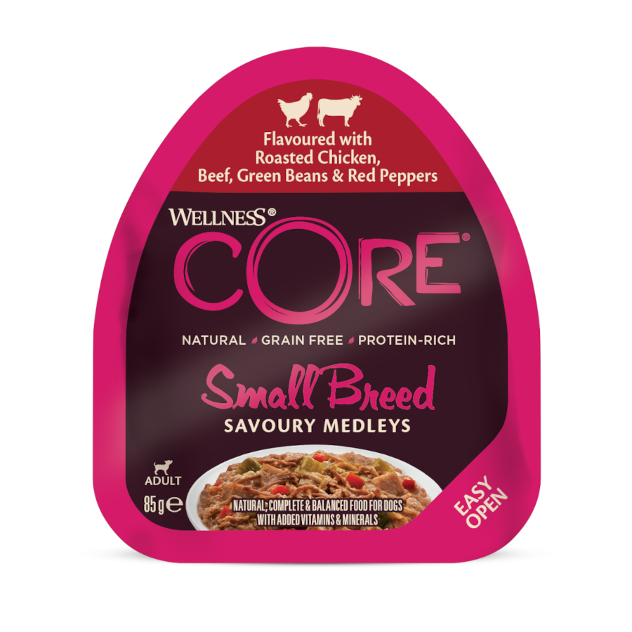 Wellness Core Small Breed Grain Free Frango e Terneira terrina para cães, , large image number null